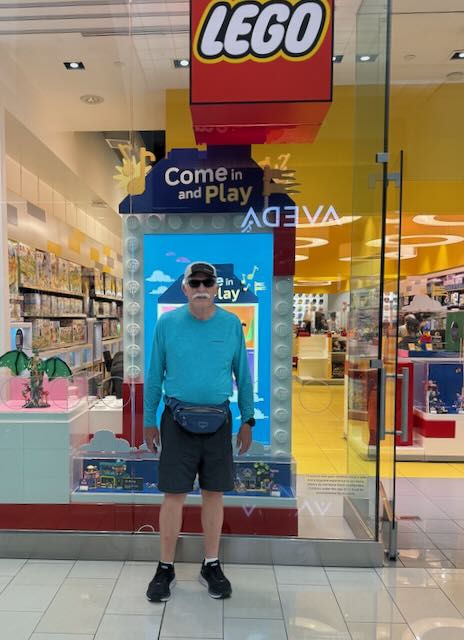 At the Lego Store