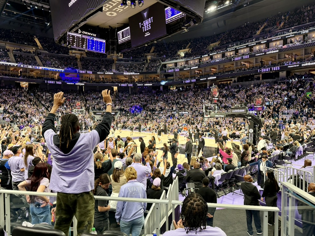 Fan enjoying the Game