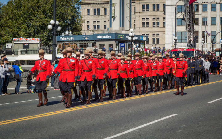 Parade in Victoria 1