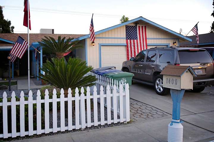 Decorated for 4th of July